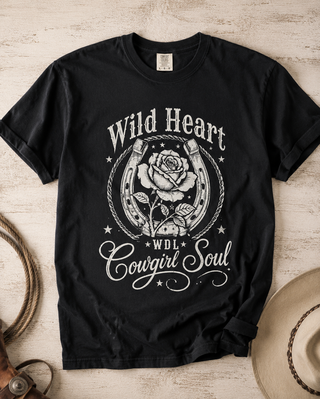 Wild Heart Cowgirl Soul custom mockup 08