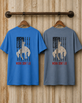 Work Don't Lie Western Rider Tee mockup 1